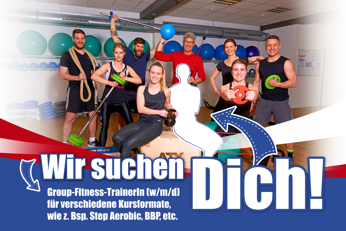 2020_07WirsuchenDichGroupFitness Wir suchen Dich!